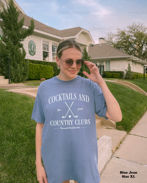 Golf Club Bachelorette Shirt