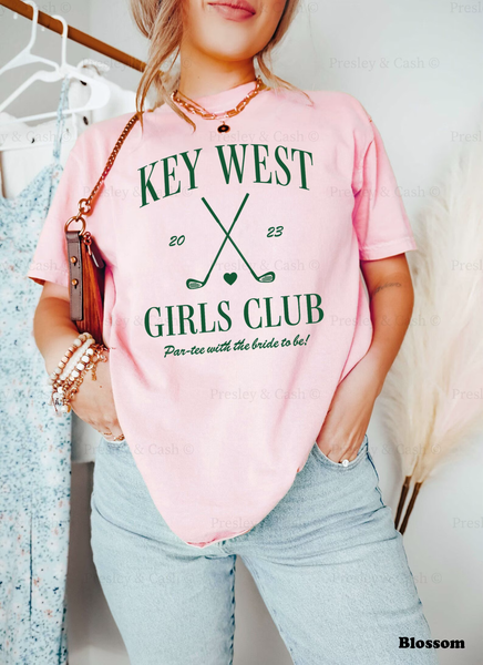 Golf Club Bachelorette Shirt