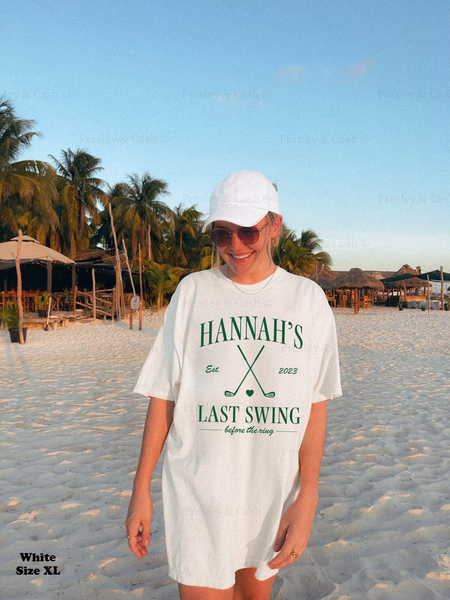 Golf Club Bachelorette Shirt