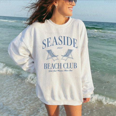 Beach Logo Bachelorette Sweatshirt
