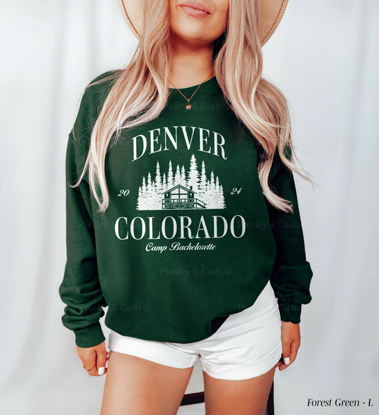 Camp Logo Bachelorette Sweatshirt