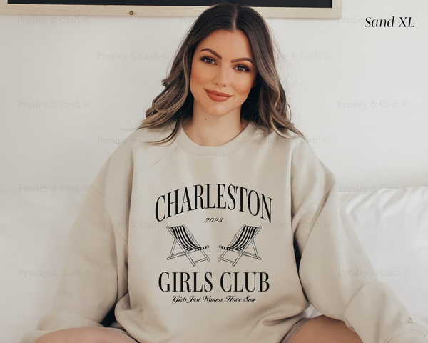 Beach Logo Bachelorette Sweatshirt